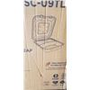 Image 2 : WORLD CENTRIC 9X9X3" CLAMSHELL-LEAF  COMPOSTABLE PLANT FIBER FOOD TAKEOUT CONTAINERS