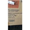 Image 3 : WORLD CENTRIC 9X9X3" CLAMSHELL-LEAF  COMPOSTABLE PLANT FIBER FOOD TAKEOUT CONTAINERS
