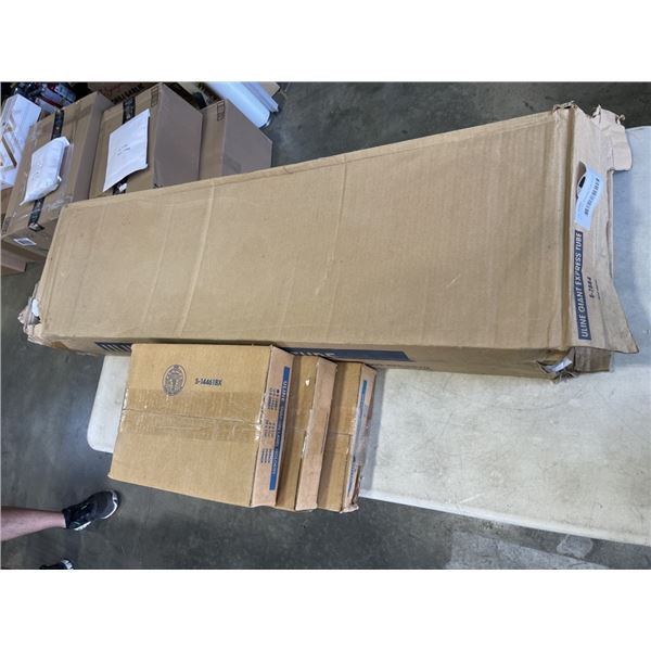 BOX OF ULINE SHIPPING TUBE BOXES