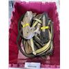 Image 1 : TOTE OF VARIOUS SIZE STRAPS