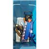 Image 4 : ASSORTED SAFETY GEAR, METAL LOCK BOX