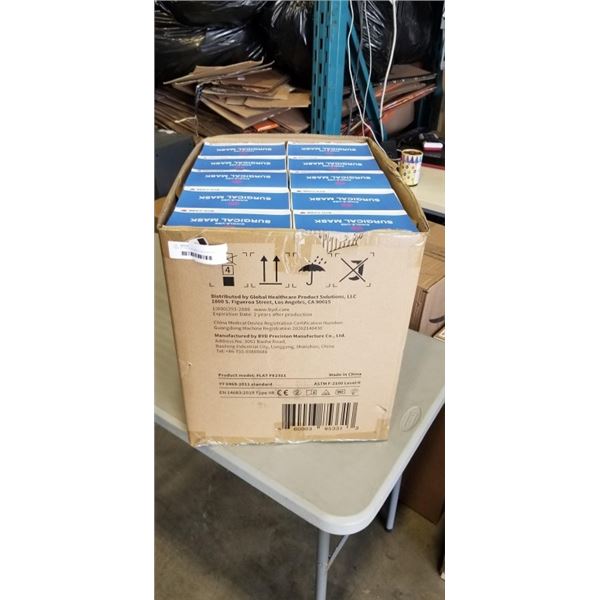 CASE OF 2000 BYD SIGLE USE SURGICAL MASKS