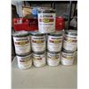 Image 1 : LOT OF 9 TINS RUST-OLEUM PROTECTIVE ENAMEL OIL BASED