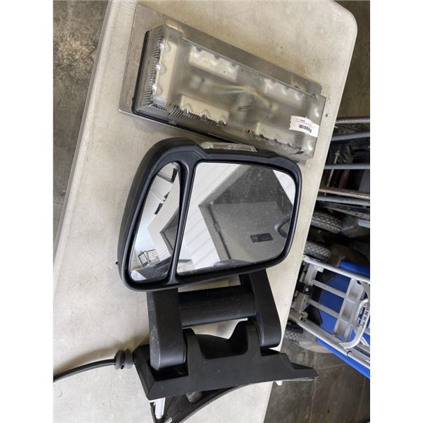 POWER TRUCK MIRROR AND ROOF TOP LIGHT