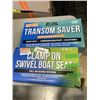 Image 1 : BETTER BOAT TRANSON SAVER AND CLAMP ON SWIVEL BOAT SEAT