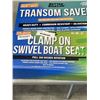 Image 3 : BETTER BOAT TRANSON SAVER AND CLAMP ON SWIVEL BOAT SEAT