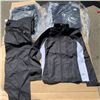 Image 1 : BOX OF 10 NEW FIRST STAR TRACKSUITS BLACK/WHITE WOMEN'S SIZE XL