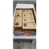 Image 1 : 6 NEW ASSORTED VANITY BRUSH STORAGE CONTAINERS
