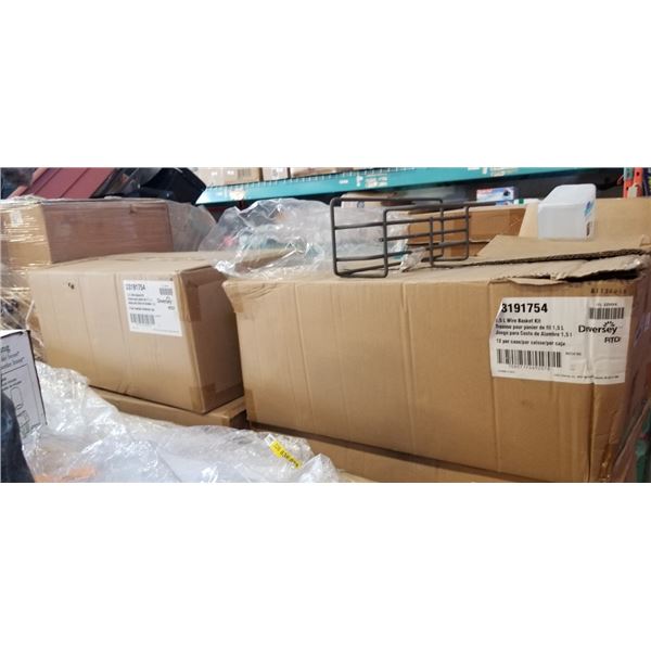 2 CASES OF DIVERSEY 1.5L WIRE BASKET KITS, 12 PER CASE