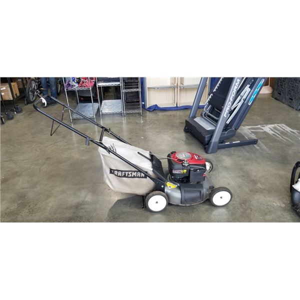 CRAFTSMAN 6.5HP GAS LAWNMOWER, RUNNING