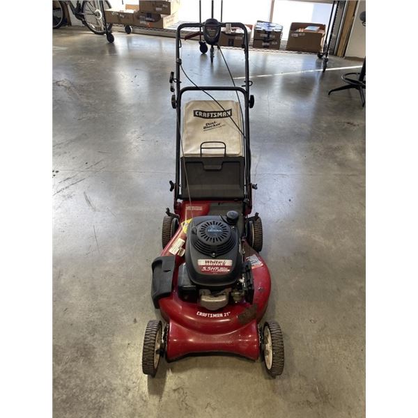 CRAFTSMAN LAWNMOWER WITH HONDA MOTOR, STARTS AND DIES, NEEDS REPAIR