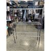 Image 1 : METAL WIRE RACK 48 INCH WIDE, 14 INCH DEEP 63 TALL