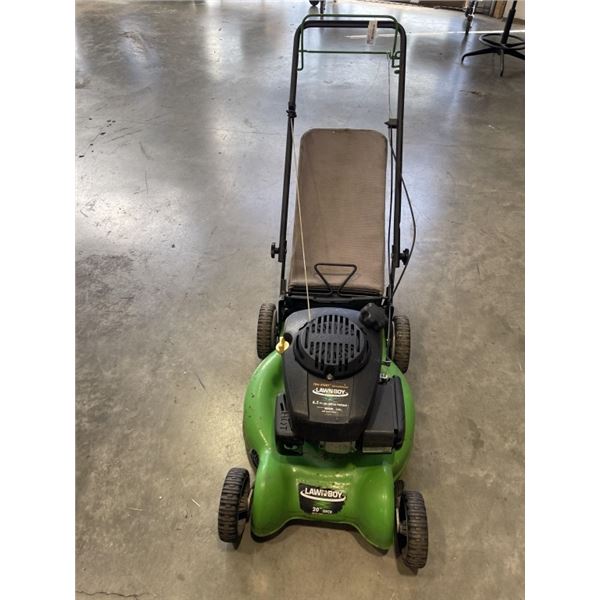 LAWNBOY TRU START GAS LAWNMOWER, STARTS AND RUNS