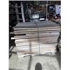 Image 1 : PALLET OF WOOD HAND RAILS - VARIOUS LENGTHS AND STYLES