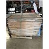 Image 1 : PALLET OF WOOD HAND RAILS - VARIOUS LENGTHS AND STYLES