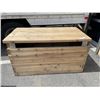 Image 1 : WOOD STORAGE BOX