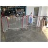 Image 1 : TWO IRON HEAVY DUTY HOCKEY NETS