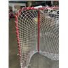 Image 4 : TWO IRON HEAVY DUTY HOCKEY NETS
