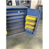 Image 4 : METAL STORAGE CABINET - NO KEYS