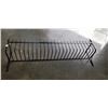 Image 2 : CAST IRON FLOWER BED RAILING 72 INCHES WIDE