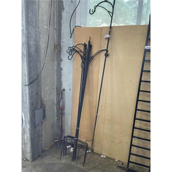 ASSORTED STYLE IRON PLANT POT HANGERS