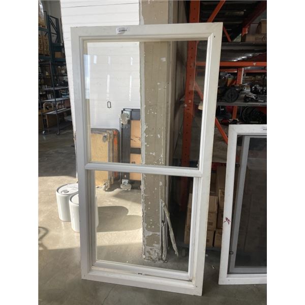 DOUBLE PANE 73.5 X 37.5 FRAMED SLIDING WINDOW