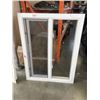 Image 1 : DOUBLE PANE 37.5 X 39.5 FRAMED SLIDING WINDOW