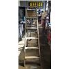 Image 2 : 6FT WOODEN A-FRAME LADDER