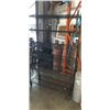 Image 1 : BLACK 6 TIER ROLLING RACK