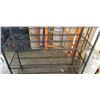 Image 2 : BLACK 6 TIER ROLLING RACK