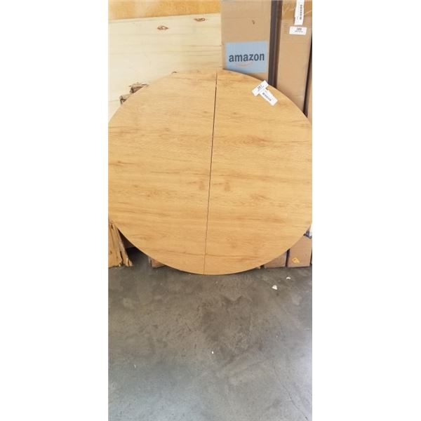 NEW ROUND MAPLE DINING TABLE TOP, 43 INCH DIAMETER