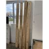Image 2 : 8PCS HEAT TREATED FACTORY STAMED  1-1/2" x 5-1/2" BOARDS - VARIOUS LENGTHS