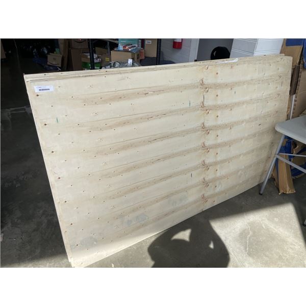 12 SHEETS 4X8  1/6" PLYWOOD