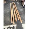 Image 1 : 5 NEW 10FT 4X4 PREMIUM KNOTTY CEDAR POSTS