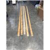 Image 1 : 5 NEW 12FT PREMIUM KNOTTY CEDAR 2X4'S