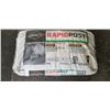 Image 3 : 2 NEW 50LB BAGS OF TARGET SILICA  ABRASIVE AND 50LB SAKRETE RAPID POST CEMENT