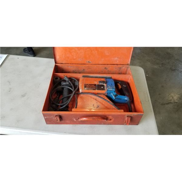 RAMSET DYNA DRILL MODEL 342 , IN METAL CASE