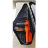 Image 2 : REMINGTON 9AMP ELECTRIC CHAINSAW IN CARRY CASE, GOOD CONDITION, TESTED WORKING