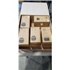Image 1 : 5 NEW ASSORTED VANITY BRUSH STORAGE CONTAINERS