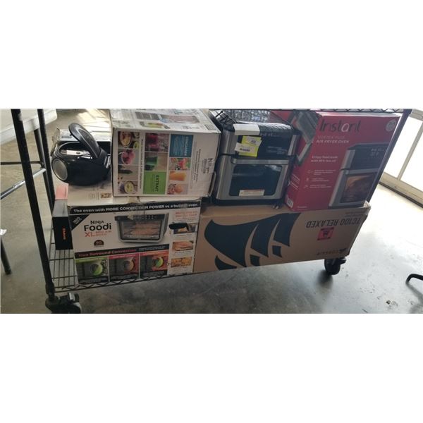 STORE RETURN DEFECTIVE APPLIANCES AND VACUUMS