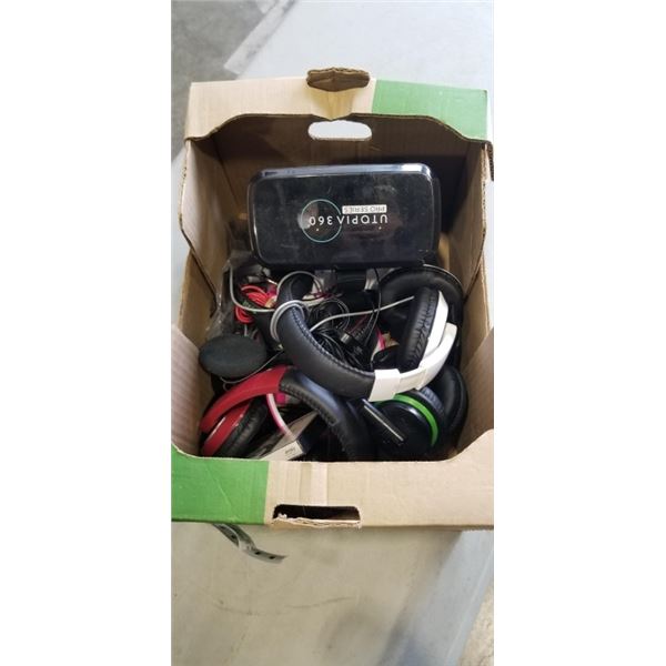 ASSORTED GAMING HEADSETS AND HEADPHONES, WORKING