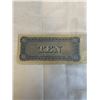 Image 2 : RARE 1954 CHERRIOS CEREAL CONFEDERATE MONEY, MINT $10 BILL