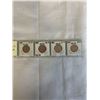 Image 1 : 4 MINT STATE 63 CANADIAN CENTS 1964, 1965, 1966, 1967 CENTENNIAL YEAR
