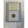 Image 2 : RARE 1891 CANADIAN SILVER QUEEN VICTORIA 10 CENT .925 SILVER