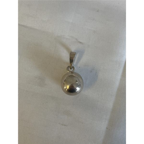 STERLING SILVER RINGING HARMONY BELL PENDANT