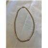 Image 1 : VINTAGE GOLD TONE LINKS NECKLACE