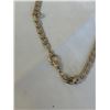 Image 2 : VINTAGE GOLD TONE LINKS NECKLACE