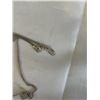 Image 3 : 925 STERLING SILVER CHAIN W/ PENDANT NECKLACE MARKED TRICIAS