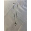 Image 1 : 925 STERLING SILVER CHAIN W/ GENUINE AUSTRAILIAN OPAL PENDANT