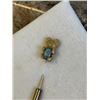 Image 2 : GENUINE AUSTRALIAN BLACK OPAL STONE STICK PIN